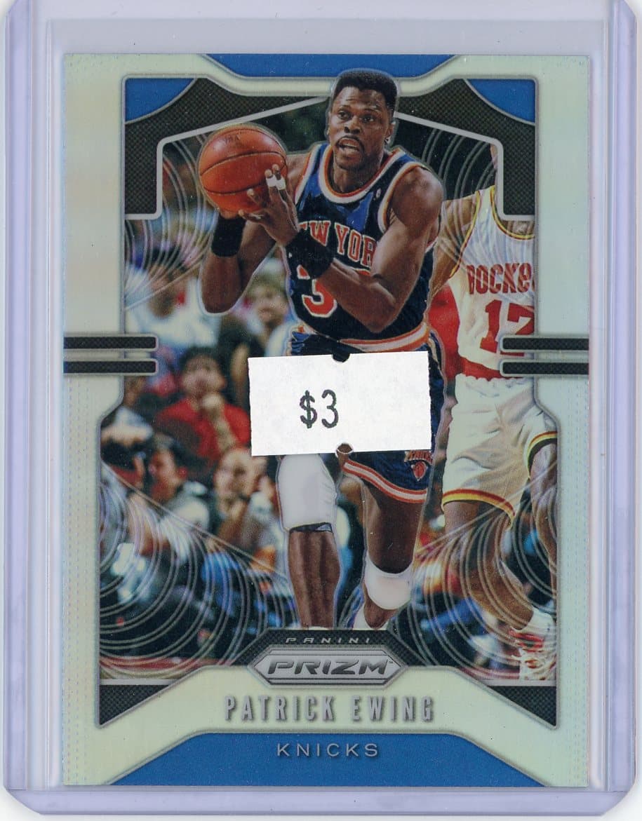 Patrick Ewing - New York Knicks - Silver — front