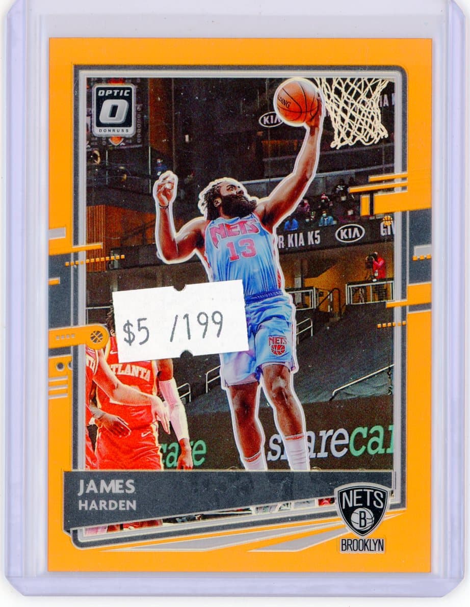 James Harden - Brooklyn Nets - Serial #/199 — front