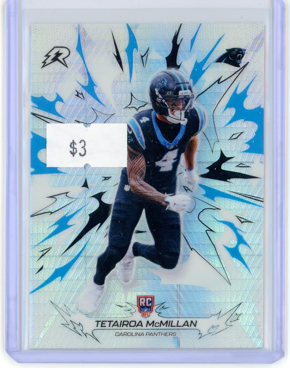 Tetairoa McMillan - Carolina Panthers - RC — front