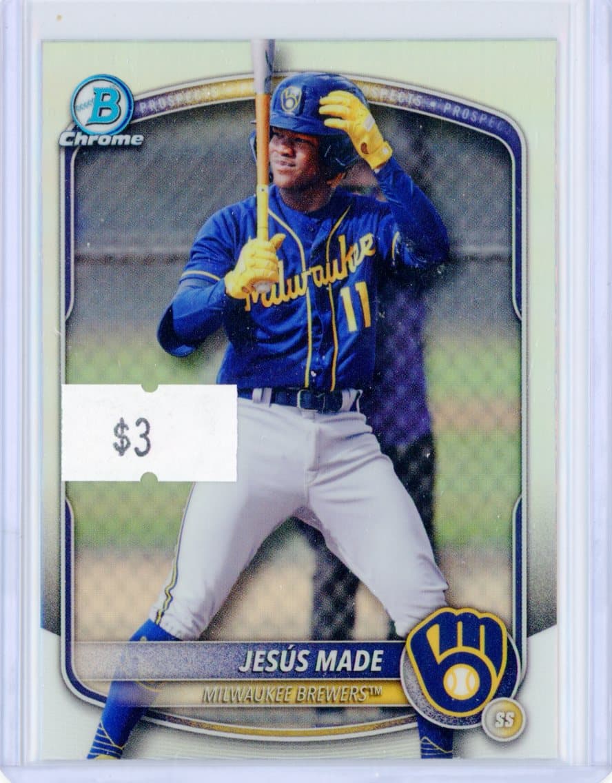 Jesús Made - Milwaukee Brewers - Parallel — front