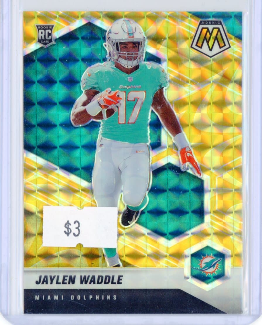 Jaylen Waddle - Miami Dolphins - Parallel - RC — front