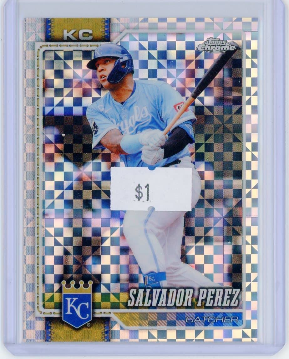 Salvador Perez - Kansas City Royals — front