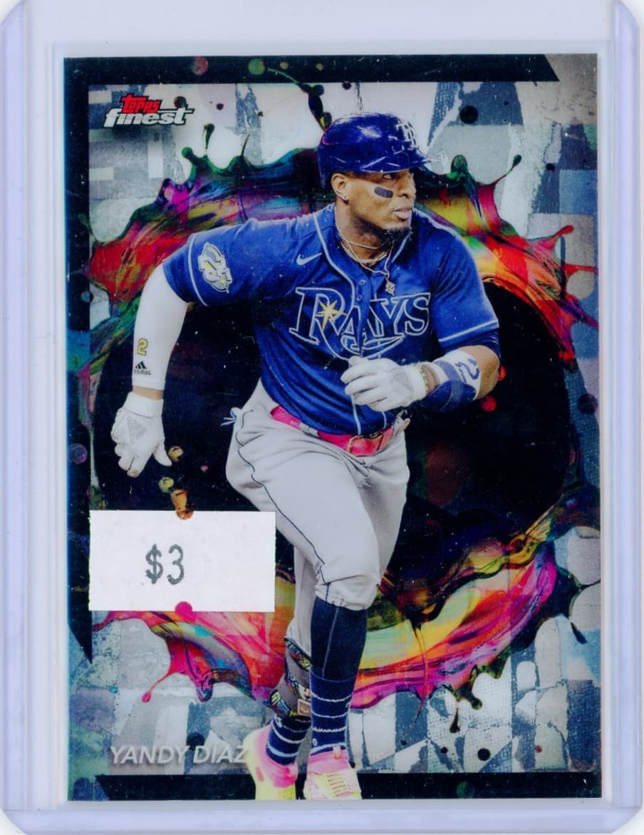 Yandy Diaz - Tampa Bay Rays — front