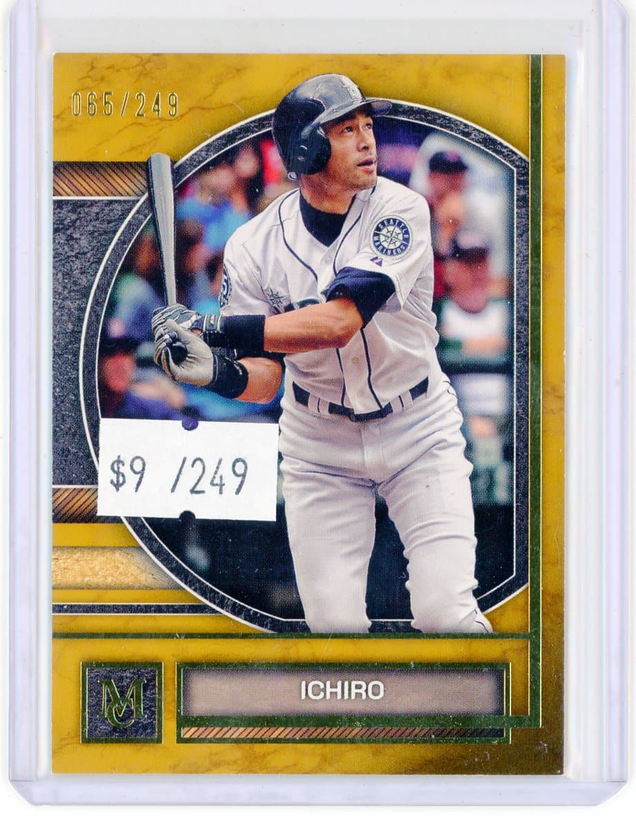 2025 Topps Museum Collection Ichiro Gold #/249 — front