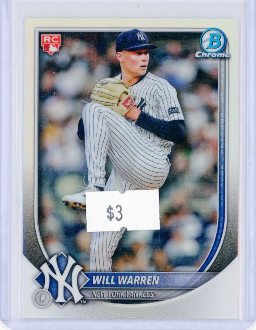 Will Warren - New York Yankees - Parallel - RC — front