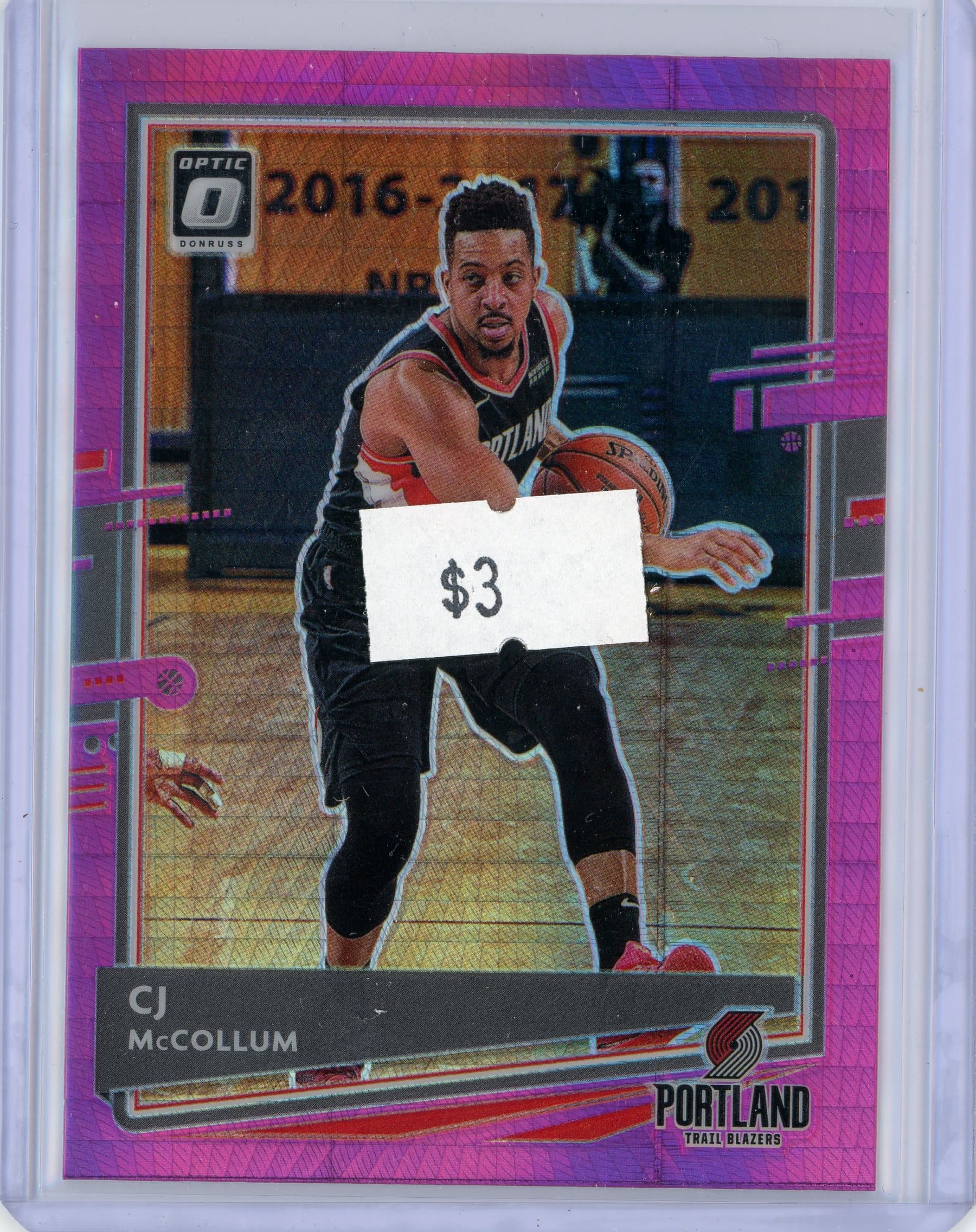 CJ McCollum - Portland Trail Blazers — front