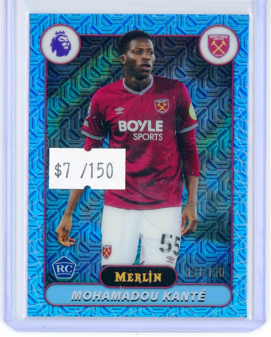 Mohamadou Kanté - West Ham United - RC - Serial #/150 — front