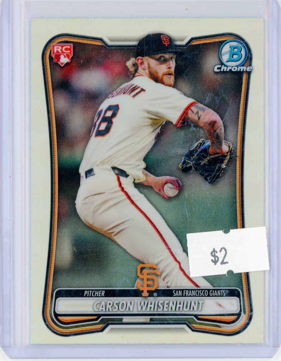 Carson Whisenhunt - San Francisco Giants - Parallel - RC — front
