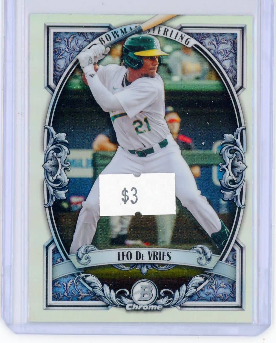 Leo De Vries - Oakland Athletics — front