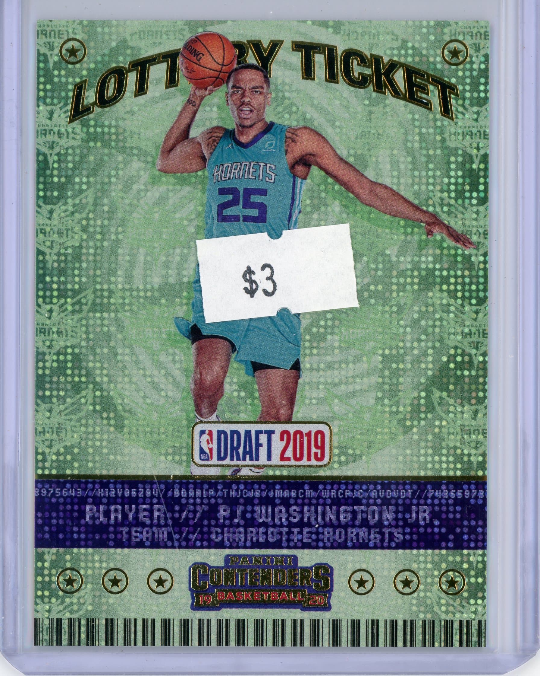 P.J. Washington Jr. - Charlotte Hornets — front