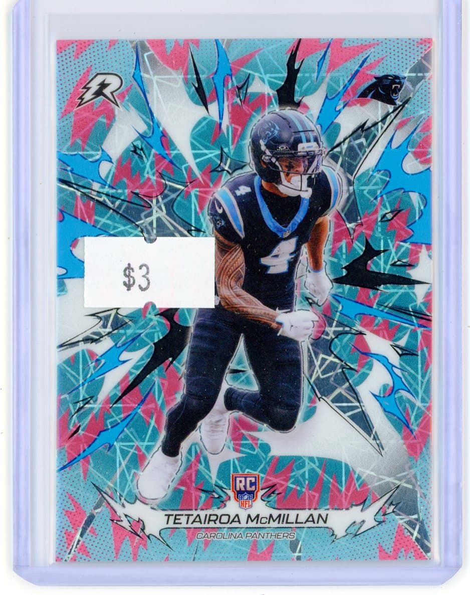 Tetairoa McMillan - Carolina Panthers - RC — front