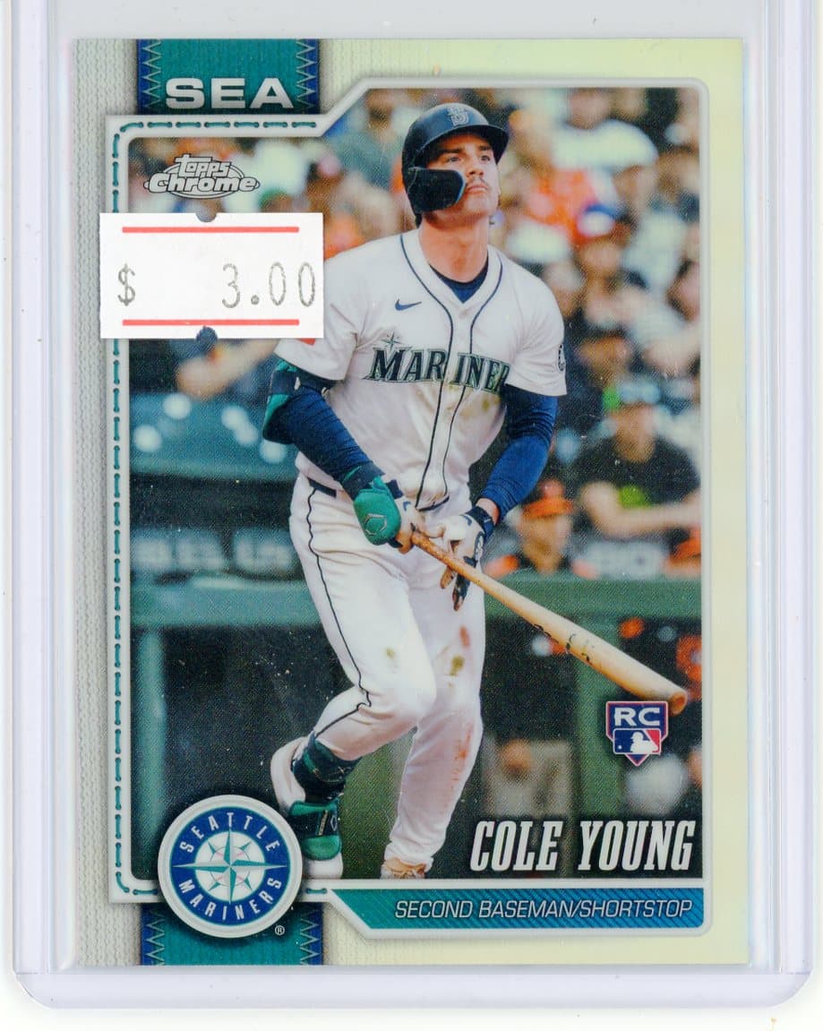 Cole Young - Seattle Mariners - RC — front