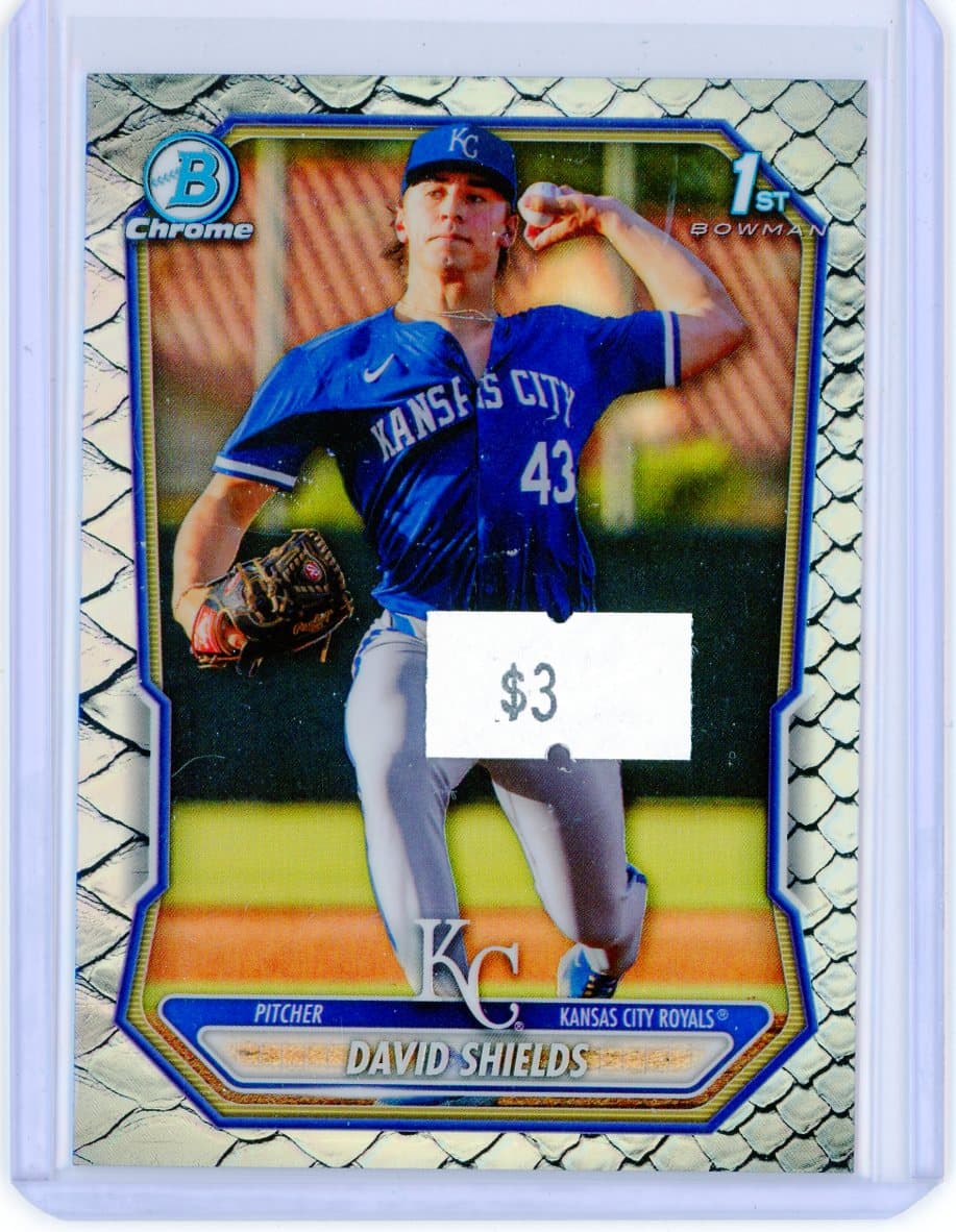 David Shields - Kansas City Royals — front
