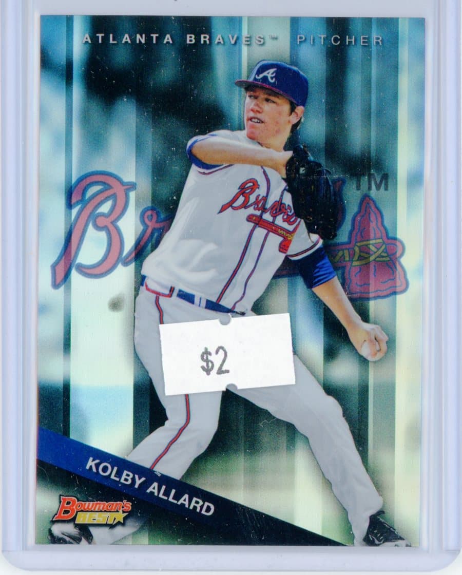 Kolby Allard - Atlanta Braves - Parallel - RC — front